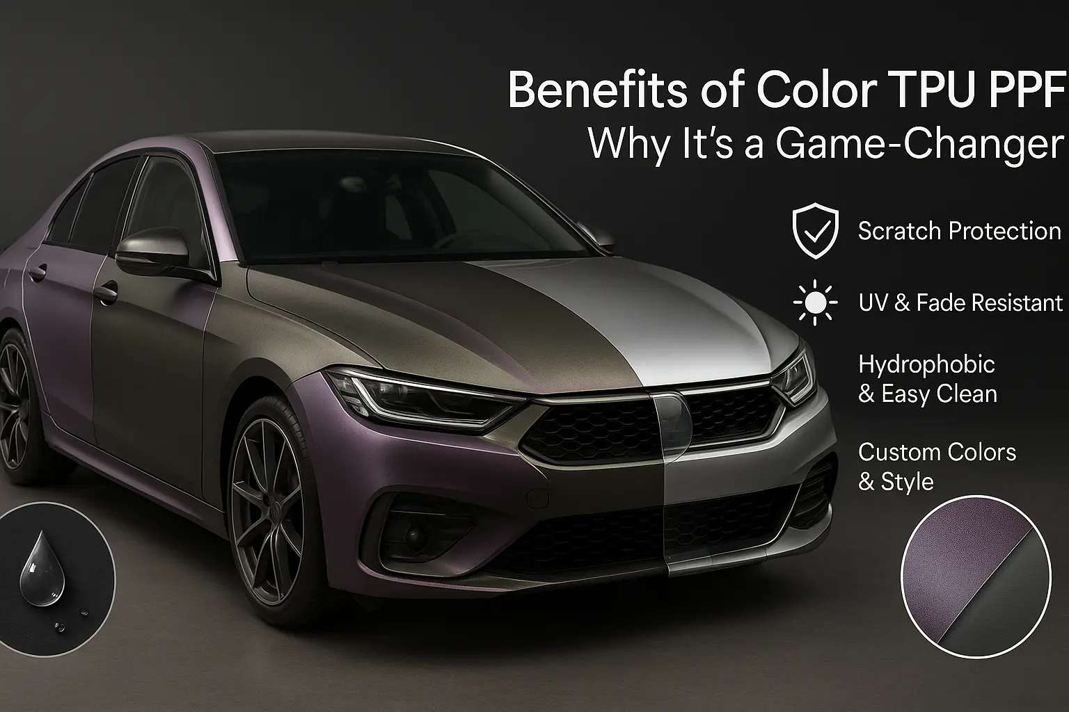 カラーTPU PPFの利点