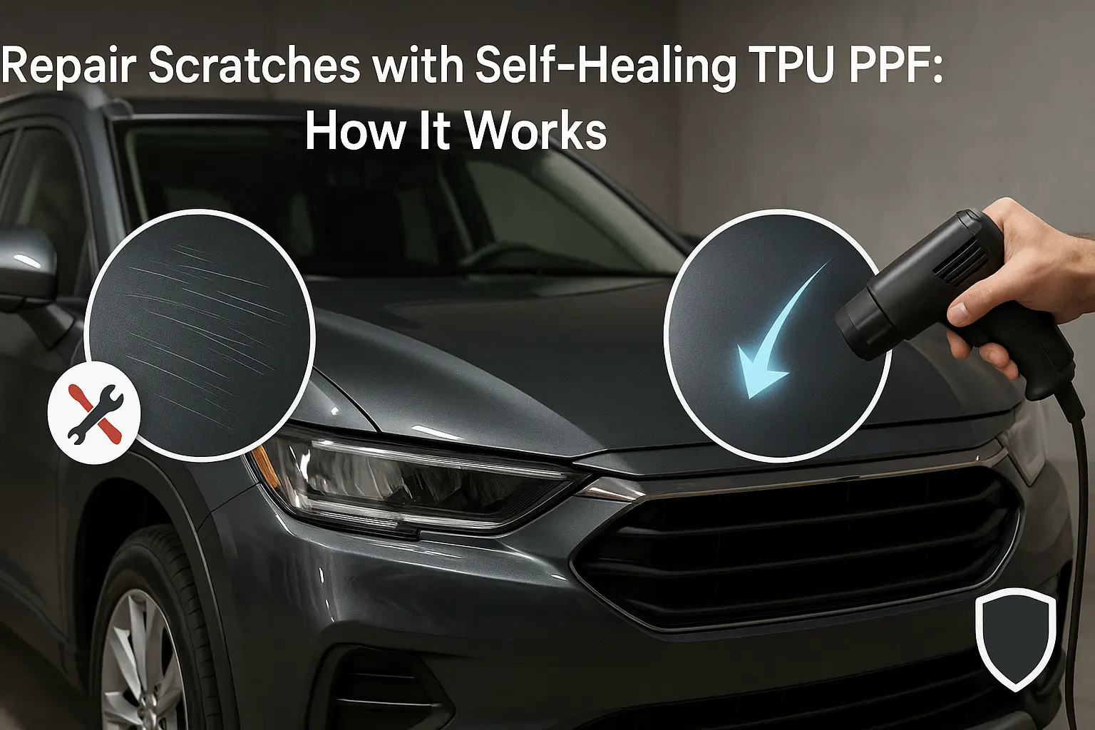 Repair Scratches with Self-Healing TPU PPF