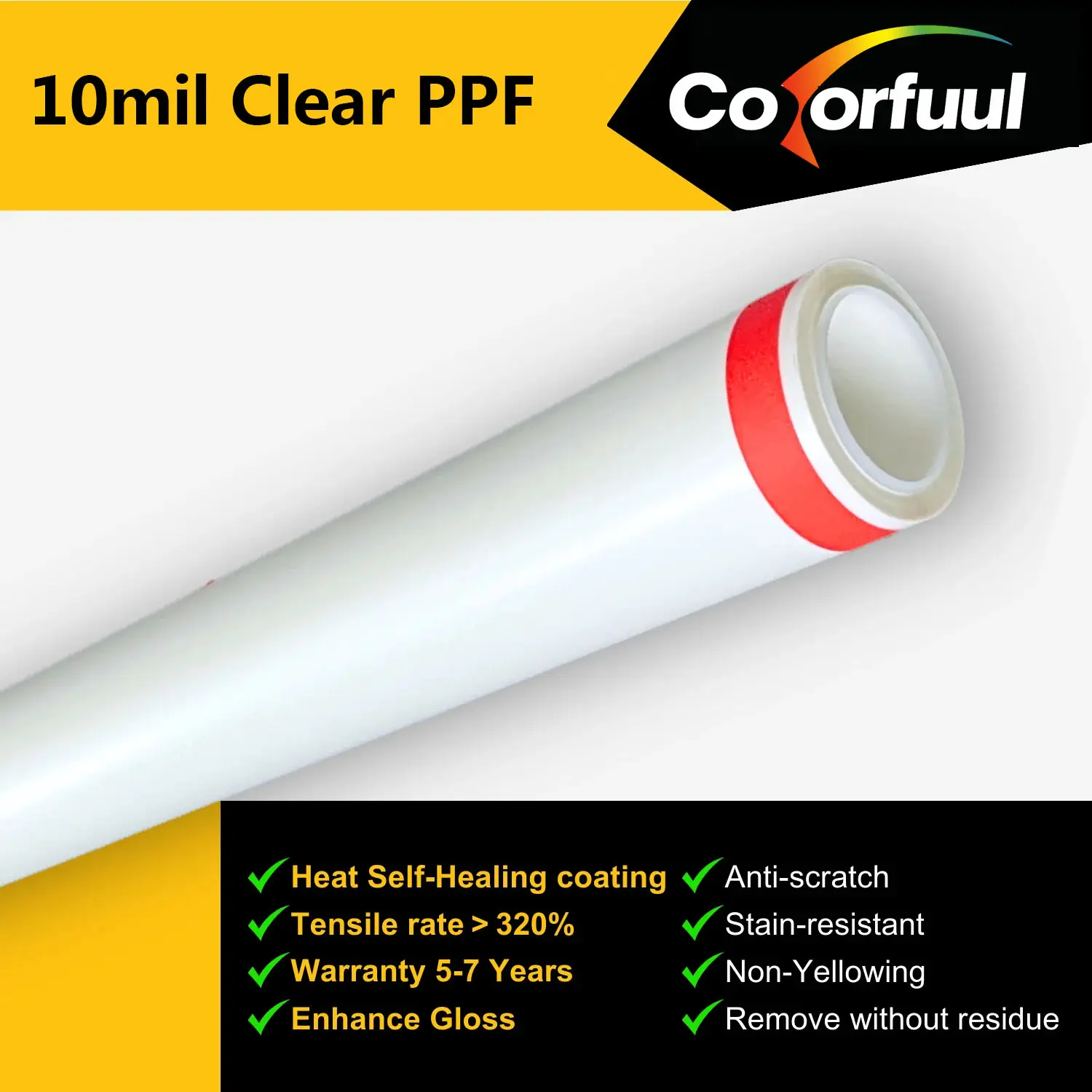 10mil Clear PPF