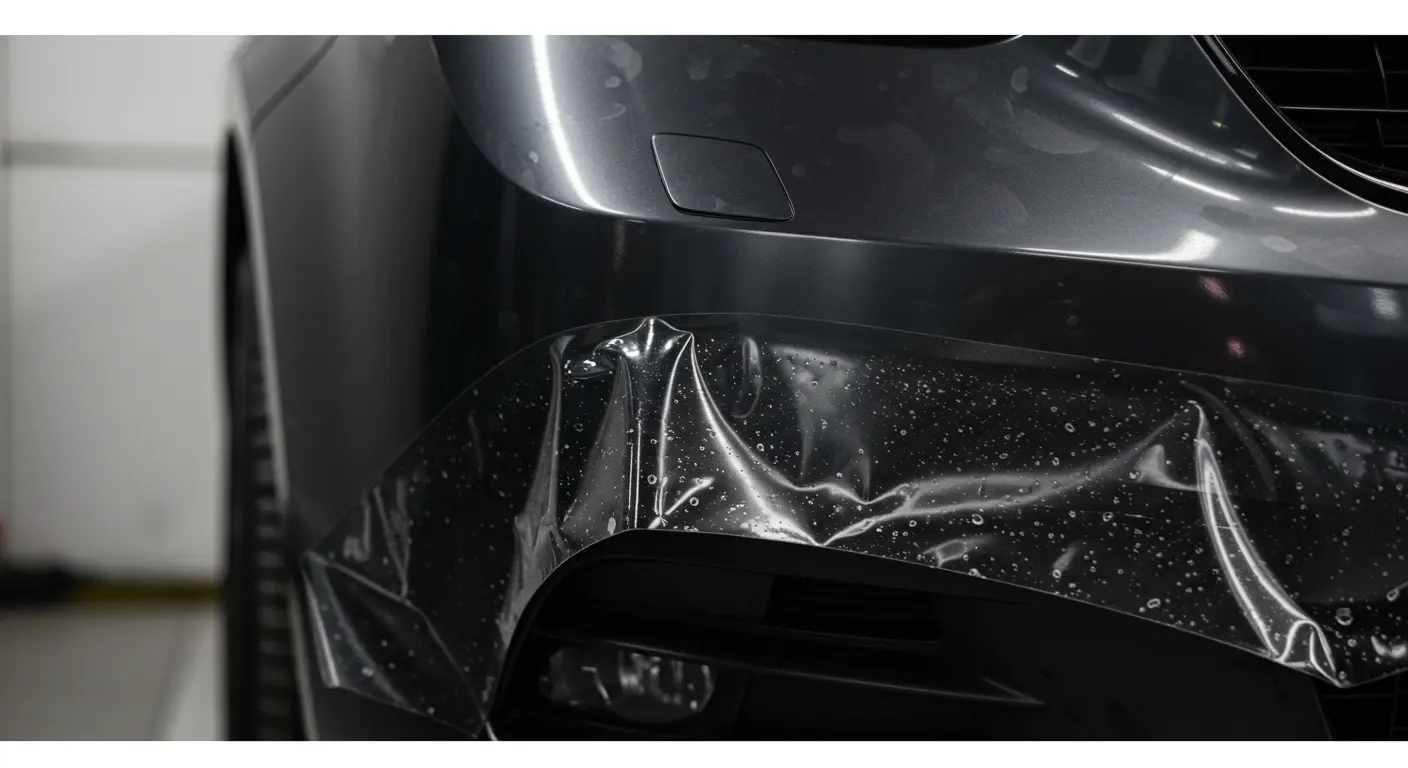 マットカラーのTPUカープロテクションフィルム