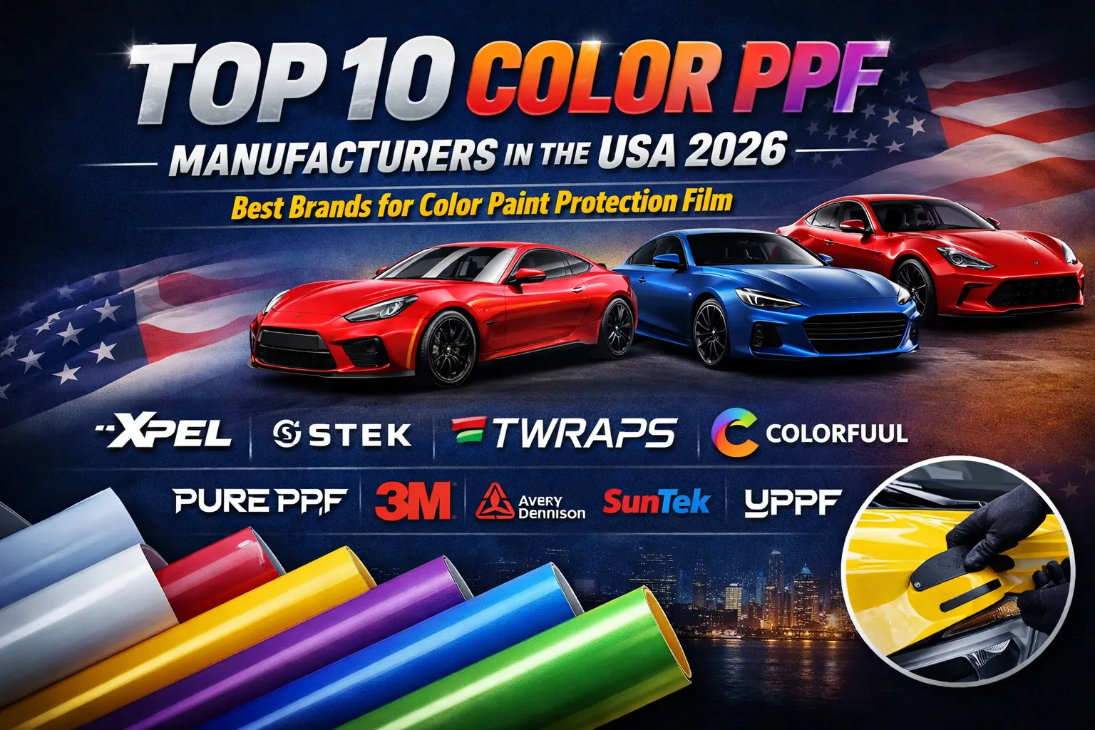 ページのトップへ 10 アメリカのカラーPPFメーカー (2026 ガイド)