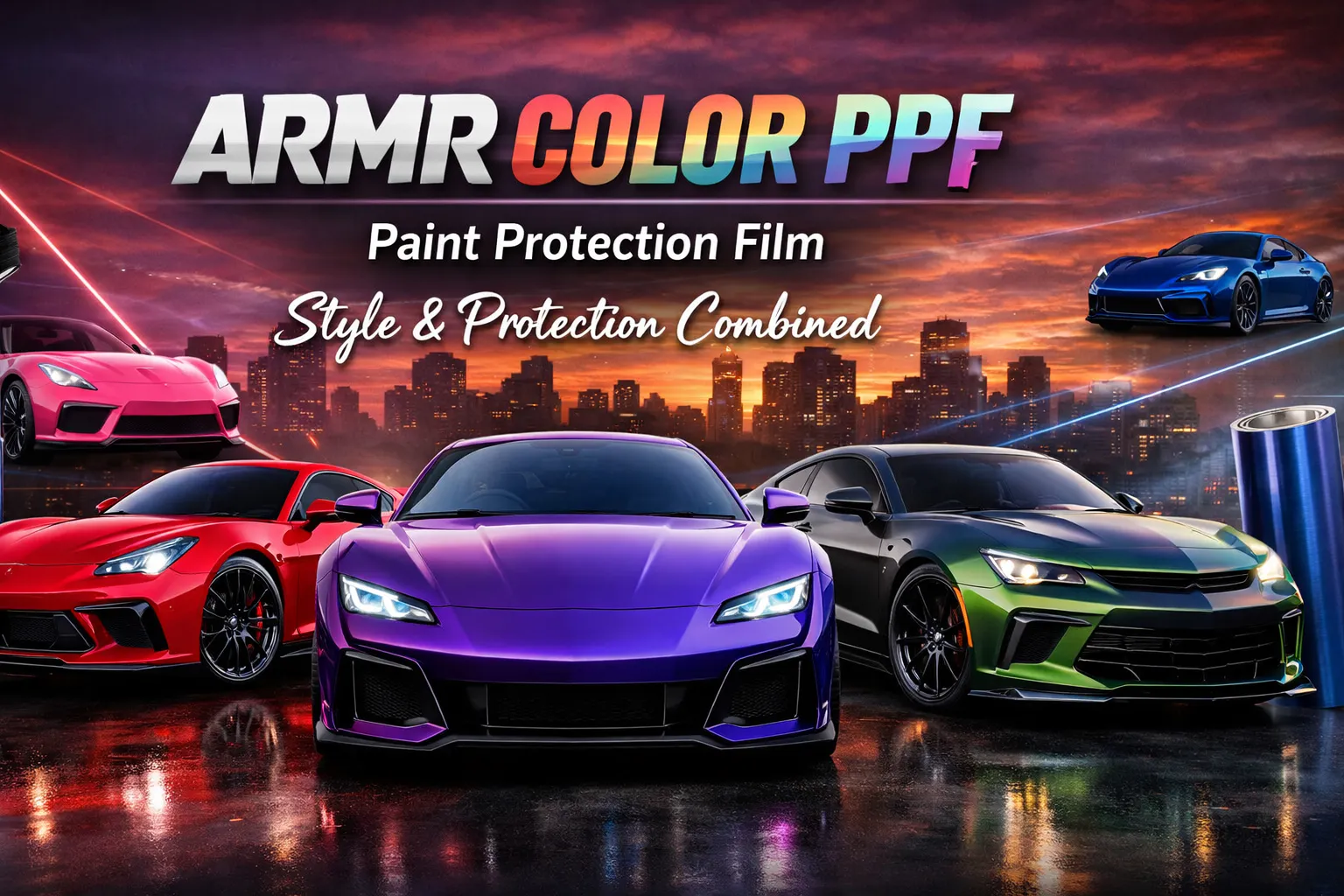 アルティメット・ガイド: なぜARMRカラーPPF塗装保護フィルムが車両保護と美観において最適な解決策なのか